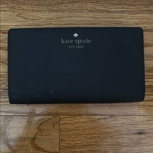 Kate Spade Midnight Black Clutch
